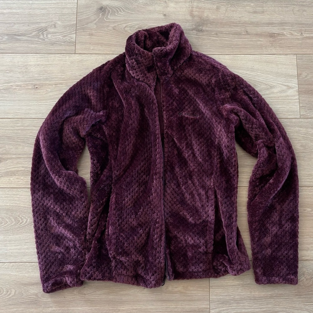 Columbia fuzzy jacket
